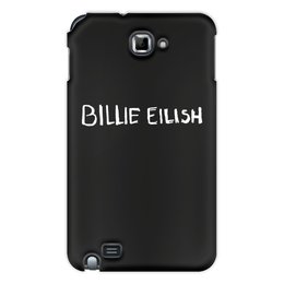 Заказать чехол для Samsung Galaxy Note/Note 2 в Москве. Чехол для Samsung Galaxy Note Billie Eilish от DESIGNER   - готовые дизайны и нанесение принтов.