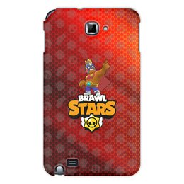 Заказать чехол для Samsung Galaxy Note/Note 2 в Москве. Чехол для Samsung Galaxy Note Brawl Stars от THE_NISE  - готовые дизайны и нанесение принтов.