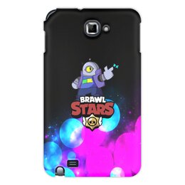 Заказать чехол для Samsung Galaxy Note/Note 2 в Москве. Чехол для Samsung Galaxy Note Brawl Stars от THE_NISE  - готовые дизайны и нанесение принтов.