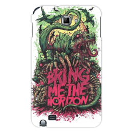 Заказать чехол для Samsung Galaxy Note/Note 2 в Москве. Чехол для Samsung Galaxy Note Bring me the horizon от Никита Узумаки - готовые дизайны и нанесение принтов.