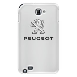 Заказать чехол для Samsung Galaxy Note/Note 2 в Москве. Чехол для Samsung Galaxy Note PEUGEOT от DESIGNER   - готовые дизайны и нанесение принтов.