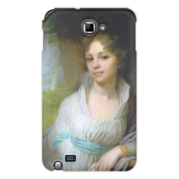 Заказать чехол для Samsung Galaxy Note/Note 2 в Москве. Чехол для Samsung Galaxy Note Портрет Марии Лопухиной от trend - готовые дизайны и нанесение принтов.