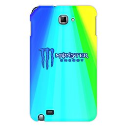 Заказать чехол для Samsung Galaxy Note/Note 2 в Москве. Чехол для Samsung Galaxy Note Monster Energy от THE_NISE  - готовые дизайны и нанесение принтов.