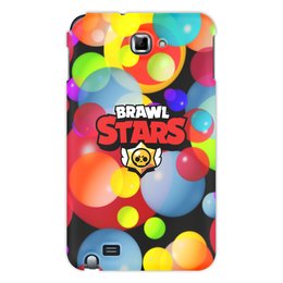 Заказать чехол для Samsung Galaxy Note/Note 2 в Москве. Чехол для Samsung Galaxy Note Brawl Stars от THE_NISE  - готовые дизайны и нанесение принтов.