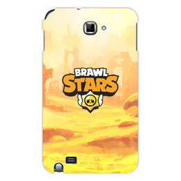 Заказать чехол для Samsung Galaxy Note/Note 2 в Москве. Чехол для Samsung Galaxy Note Brawl Stars от THE_NISE  - готовые дизайны и нанесение принтов.