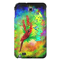 Заказать чехол для Samsung Galaxy Note/Note 2 в Москве. Чехол для Samsung Galaxy Note Tropicana. от Zorgo-Art  - готовые дизайны и нанесение принтов.