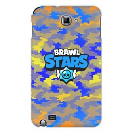 Заказать чехол для Samsung Galaxy Note/Note 2 в Москве. Чехол для Samsung Galaxy Note Brawl Stars от THE_NISE  - готовые дизайны и нанесение принтов.