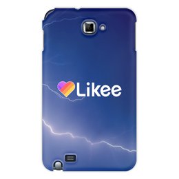 Заказать чехол для Samsung Galaxy Note/Note 2 в Москве. Чехол для Samsung Galaxy Note Likee от THE_NISE  - готовые дизайны и нанесение принтов.