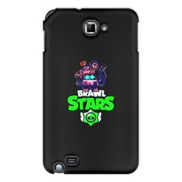 Заказать чехол для Samsung Galaxy Note/Note 2 в Москве. Чехол для Samsung Galaxy Note Brawl Stars от THE_NISE  - готовые дизайны и нанесение принтов.