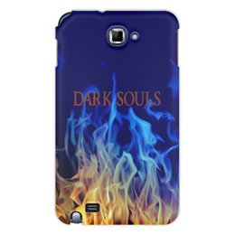 Заказать чехол для Samsung Galaxy Note/Note 2 в Москве. Чехол для Samsung Galaxy Note Dark Souls от THE_NISE  - готовые дизайны и нанесение принтов.