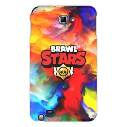 Заказать чехол для Samsung Galaxy Note/Note 2 в Москве. Чехол для Samsung Galaxy Note Brawl Stars от THE_NISE  - готовые дизайны и нанесение принтов.