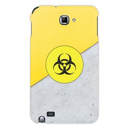 Заказать чехол для Samsung Galaxy Note/Note 2 в Москве. Чехол для Samsung Galaxy Note Biohazard от THE_NISE  - готовые дизайны и нанесение принтов.