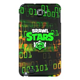 Заказать чехол для Samsung Galaxy Note/Note 2 в Москве. Чехол для Samsung Galaxy Note Brawl Stars от THE_NISE  - готовые дизайны и нанесение принтов.