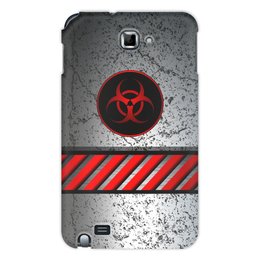 Заказать чехол для Samsung Galaxy Note/Note 2 в Москве. Чехол для Samsung Galaxy Note Biohazard от THE_NISE  - готовые дизайны и нанесение принтов.