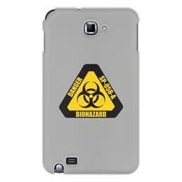 Заказать чехол для Samsung Galaxy Note/Note 2 в Москве. Чехол для Samsung Galaxy Note Biohazard от THE_NISE  - готовые дизайны и нанесение принтов.