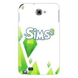 Заказать чехол для Samsung Galaxy Note/Note 2 в Москве. Чехол для Samsung Galaxy Note The Sims 3 от THE_NISE  - готовые дизайны и нанесение принтов.