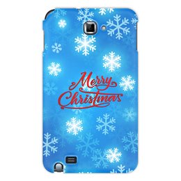 Заказать чехол для Samsung Galaxy Note/Note 2 в Москве. Чехол для Samsung Galaxy Note Merry Christmas от THE_NISE  - готовые дизайны и нанесение принтов.