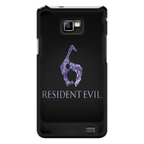 Заказать чехол для Samsung в Москве. Чехол для Samsung Galaxy S2 Resident Evil 6 от game-fan - готовые дизайны и нанесение принтов.
