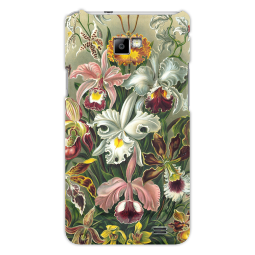 Заказать чехол для Samsung в Москве. Чехол для Samsung Galaxy S2 Орхидеи (Orchideae, Ernst Haeckel) от Apfelbaum - готовые дизайны и нанесение принтов.