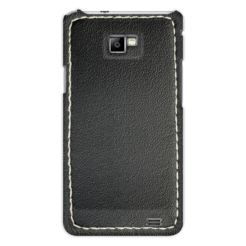 Заказать чехол для Samsung в Москве. Чехол для Samsung Galaxy S2 Кожа с прошивкой от Hardgott - готовые дизайны и нанесение принтов.