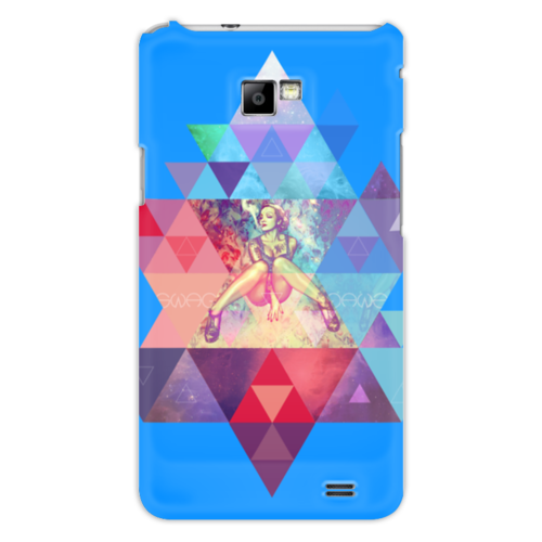 Заказать чехол для Samsung в Москве. Чехол для Samsung Galaxy S2 "HIPSTA SWAG" collection: Marlene Dietrich от Octopuslabel - готовые дизайны и нанесение принтов.