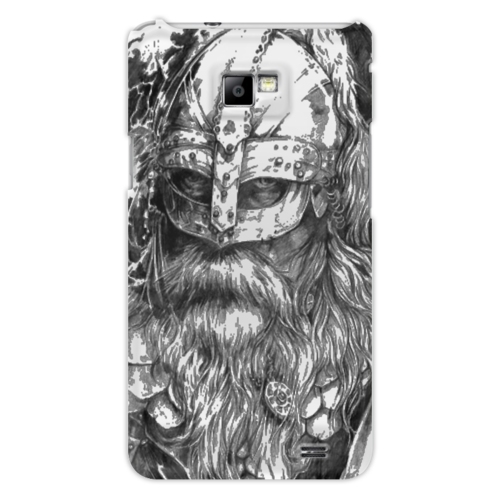 Заказать чехол для Samsung в Москве. Чехол для Samsung Galaxy S2 Путь воина от shop-viking - готовые дизайны и нанесение принтов.