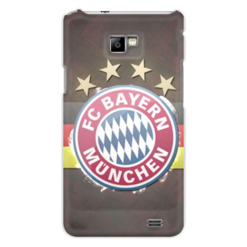 Заказать чехол для Samsung в Москве. Чехол для Samsung Galaxy S2 FC BAYERN от Александра Супроженкова - готовые дизайны и нанесение принтов.