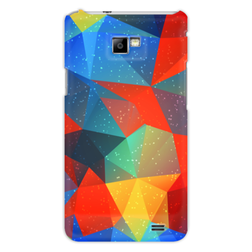 Заказать чехол для Samsung в Москве. Чехол для Samsung Galaxy S2 Абстракция от BeliySlon - готовые дизайны и нанесение принтов.