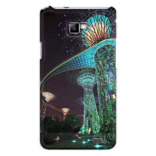 Заказать чехол для Samsung в Москве. Чехол для Samsung Galaxy S2 Сады будущего от Александр А. - готовые дизайны и нанесение принтов.