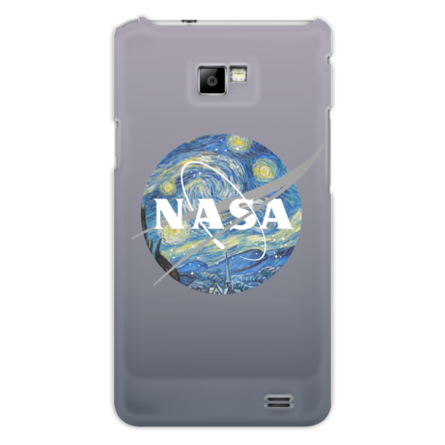 Заказать чехол для Samsung в Москве. Чехол для Samsung Galaxy S2 /Nasa от Polilog - готовые дизайны и нанесение принтов.