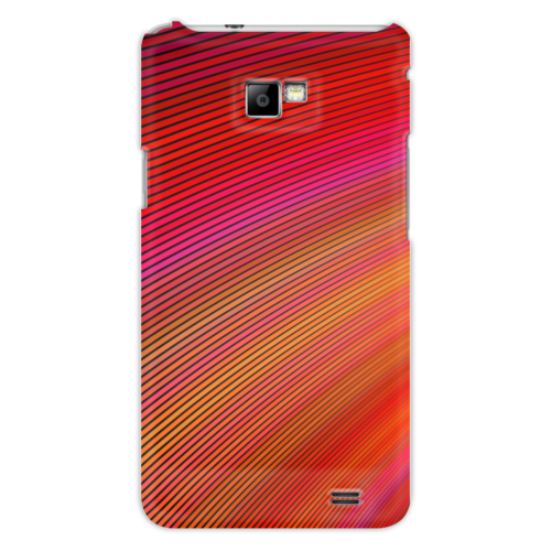 Заказать чехол для Samsung в Москве. Чехол для Samsung Galaxy S2 Радуга от BeliySlon - готовые дизайны и нанесение принтов.