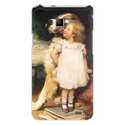 Заказать чехол для Samsung в Москве. Чехол для Samsung Galaxy S2 Картина Артура Элсли (1860-1952) от Apfelbaum - готовые дизайны и нанесение принтов.