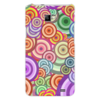 Заказать чехол для Samsung в Москве. Чехол для Samsung Galaxy S2 Цветные круги от BeliySlon - готовые дизайны и нанесение принтов.