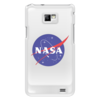 Заказать чехол для Samsung в Москве. Чехол для Samsung Galaxy S2 NASA | НАСА от The Spaceway  - готовые дизайны и нанесение принтов.