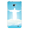 Заказать чехол для Samsung в Москве. Чехол для Samsung Galaxy S2 Иисус Христос от god - готовые дизайны и нанесение принтов.