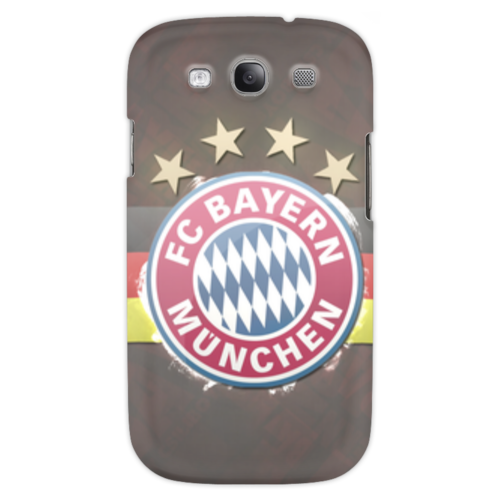 Заказать чехол для Samsung в Москве. Чехол для Samsung Galaxy S3 FC BAYERN от Александра Супроженкова - готовые дизайны и нанесение принтов.