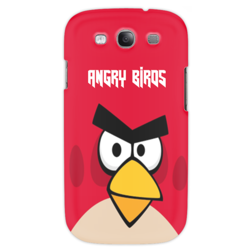 Заказать чехол для Samsung в Москве. Чехол для Samsung Galaxy S3 Angry Birds (Terence) от Аня Лукьянова - готовые дизайны и нанесение принтов.