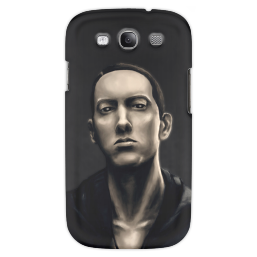 Заказать чехол для Samsung в Москве. Чехол для Samsung Galaxy S3 Eminem Art от Ksant DS - готовые дизайны и нанесение принтов.