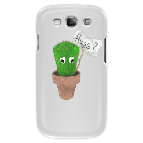Заказать чехол для Samsung в Москве. Чехол для Samsung Galaxy S3 Hugs? от FireFoxa - готовые дизайны и нанесение принтов.