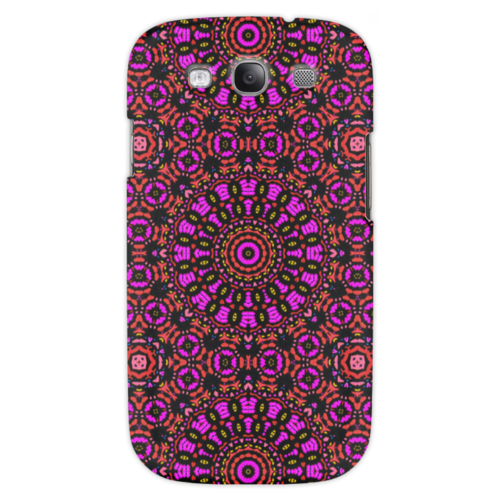 Заказать чехол для Samsung в Москве. Чехол для Samsung Galaxy S3 purple от Vadim Koval - готовые дизайны и нанесение принтов.