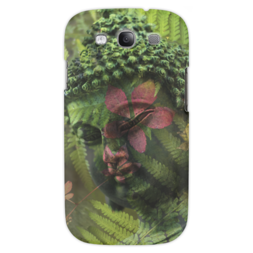Заказать чехол для Samsung в Москве. Чехол для Samsung Galaxy S3 Будда  от Аня Лукьянова - готовые дизайны и нанесение принтов.