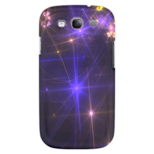 Заказать чехол для Samsung в Москве. Чехол для Samsung Galaxy S3 Световая фантазия от Елена Гришина - готовые дизайны и нанесение принтов.