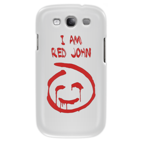 Заказать чехол для Samsung в Москве. Чехол для Samsung Galaxy S3 Смайлик Red John (The Mentalist) от maks - готовые дизайны и нанесение принтов.