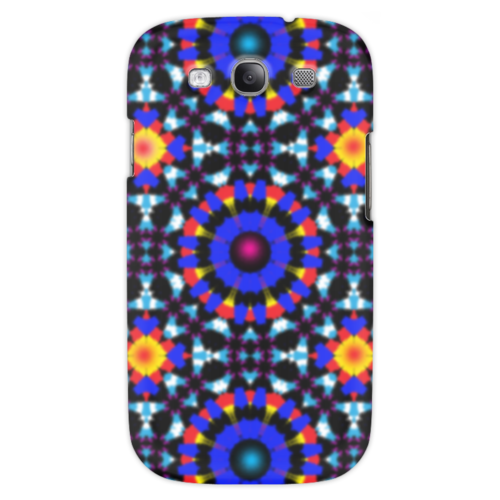 Заказать чехол для Samsung в Москве. Чехол для Samsung Galaxy S3 Ультрамарин от Vadim Koval - готовые дизайны и нанесение принтов.