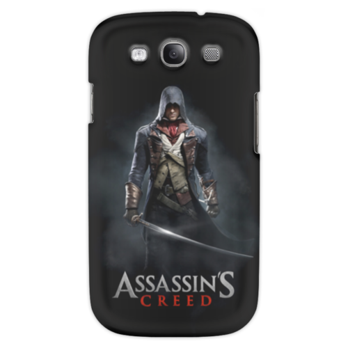 Заказать чехол для Samsung в Москве. Чехол для Samsung Galaxy S3 Assassins Creed (Unity Arno) от Аня Лукьянова - готовые дизайны и нанесение принтов.