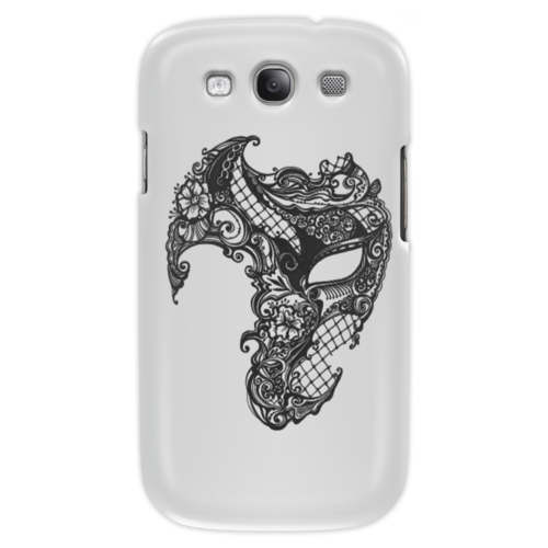 Заказать чехол для Samsung в Москве. Чехол для Samsung Galaxy S3 Венецианская маска от theirenemen - готовые дизайны и нанесение принтов.