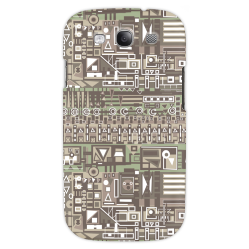 Заказать чехол для Samsung в Москве. Чехол для Samsung Galaxy S3 FG345gh от Vadim Koval - готовые дизайны и нанесение принтов.