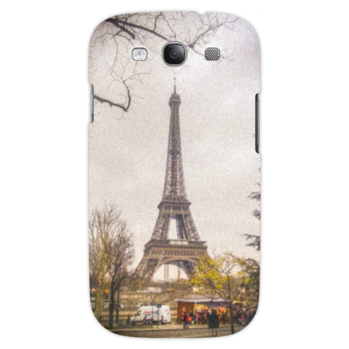 Заказать чехол для Samsung в Москве. Чехол для Samsung Galaxy S3 Эйфелева башня/Tour Eiffel от lexan - готовые дизайны и нанесение принтов.