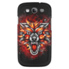 Заказать чехол для Samsung в Москве. Чехол для Samsung Galaxy S3 Wolf & Fire от Аня Лукьянова - готовые дизайны и нанесение принтов.