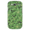 Заказать чехол для Samsung в Москве. Чехол для Samsung Galaxy S3 Зеленые листья от valezar - готовые дизайны и нанесение принтов.